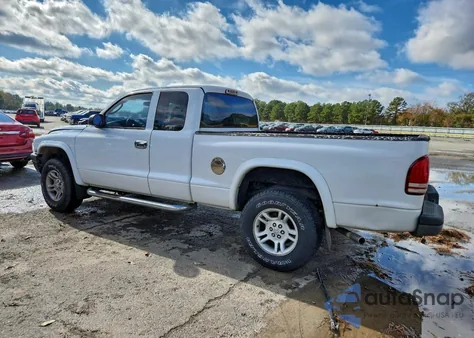 2004 Dodge Dakota Sxt from USA, damaged, VIN 1D7HG12K74S612456